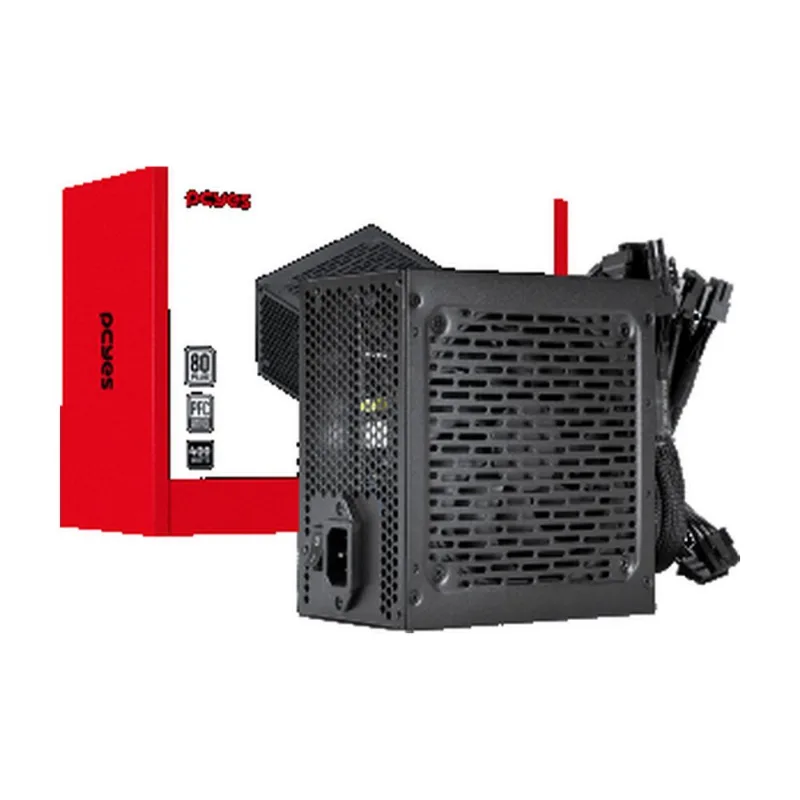 Fonte Gamer Pcyes Shocker 400w Black Vulcan 80 Plus Standard Pf400shw Pcyes