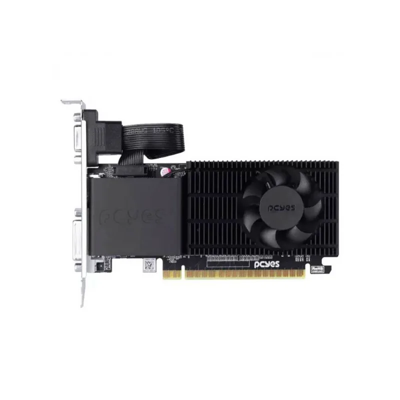 Placa De Vídeo R5 220 2GB GDDR3 PCYes Low Profile HDMI DVI VGA PPER5DR3LPBR (MP)