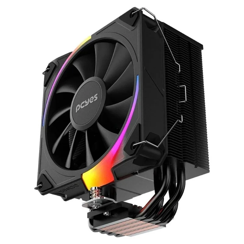 Cooler Para Processador PCYES Frost Pulse Black Vulcan 180W RGB PEFPARGBBV (MP)