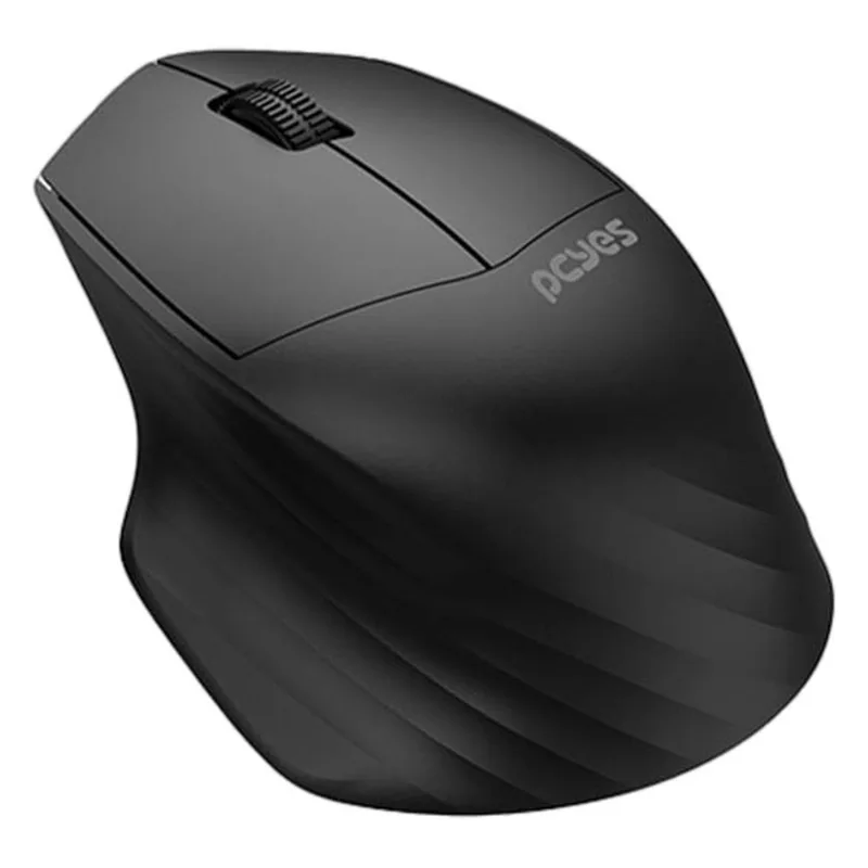 Mouse Sem Fio PCYes Dash Lite Silent Click 1600DPI Preto PMDV2BK (MP)