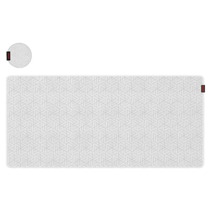 Mouse Pad Gamer Pcyes Maze Extended White Ghost - 900 X 420 - PCYES - Games