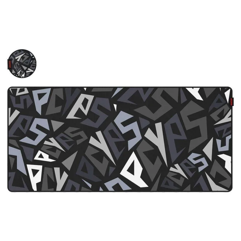 Mouse Pad Gamer Pcyes Signature Extended Black Vulcan - 900 - PCYES - Games