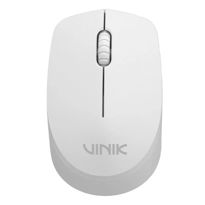 Mouse Sem Fio Vinik Feather 1200DPI Branco VF110 (MP)