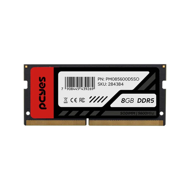 Memória Para Notebook PCYES PM085600D5SO DDR5 8GB 5600MHz SODIMM (MP)
