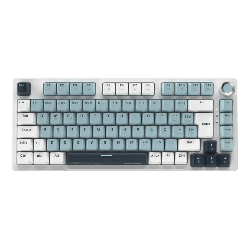 Teclado Gamer Mecânico PCYES Arkeum 75% Summit Edition Switch Red AKSM75RBR (MP)