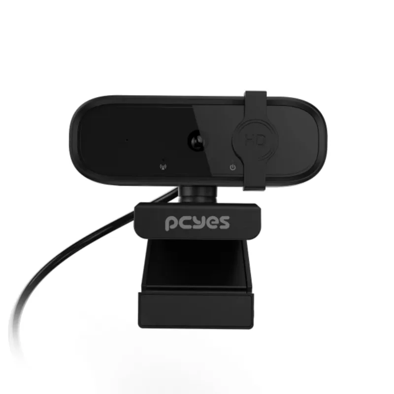 Webcam Pcyes Raza FHD-AF01 Full HD 1080P 60FPS Foco Automático Com Microfone RZFHDAF01 (MP)
