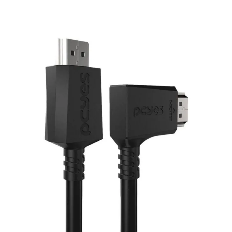 Cabo Hdmi 2.0 Conec.90º Horizontal - Preto - 2 Metros - Ph90h-2