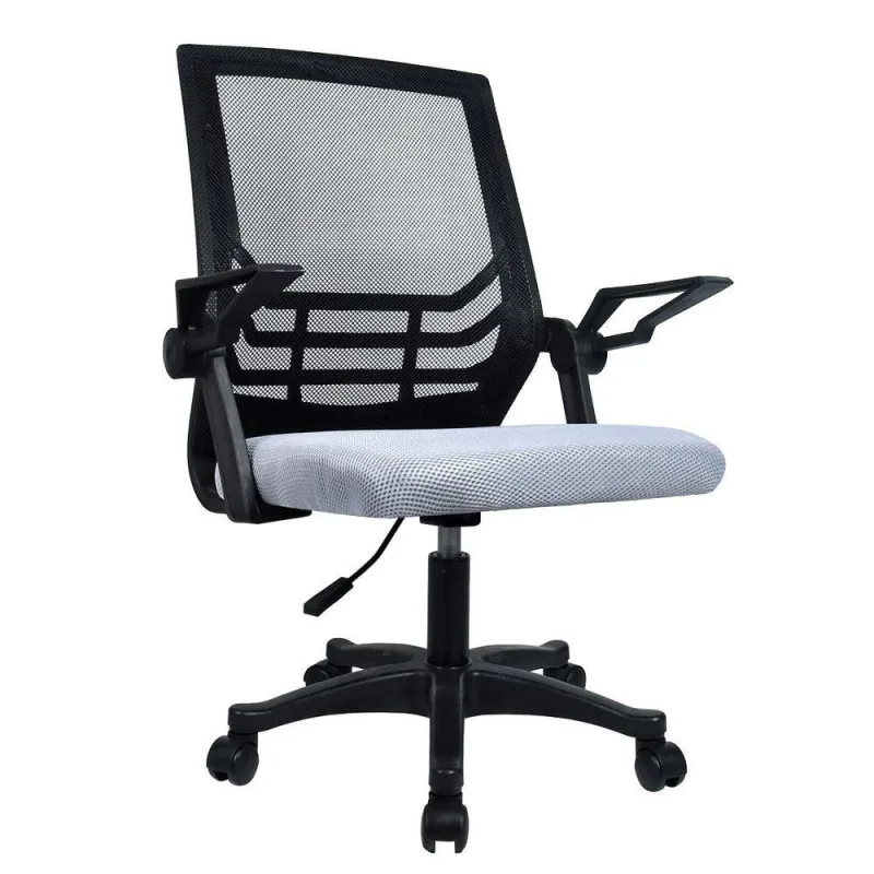 Cadeira Office Preta Cinza Lc1 - VINIK - Móveis