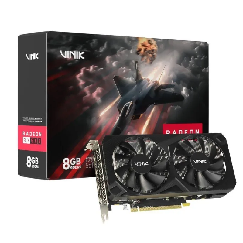Placa de Vídeo Gpuvk5808gb2f Desempenho para Jogos e Edição Dual Fan 8GB GDDR5 Vinik - Vinik - Agro