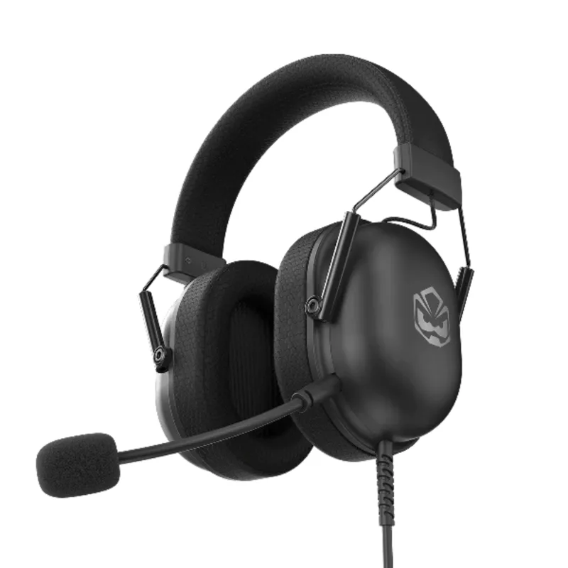 Headset Gamer PCYES Kamar Black Vulcan USB HGKM50BV Preto (MP)