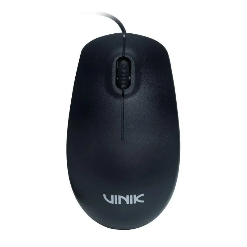 Mouse USB Vinik Dynamic DM101 1000 DPI Ergonômico Ambidestro Preto