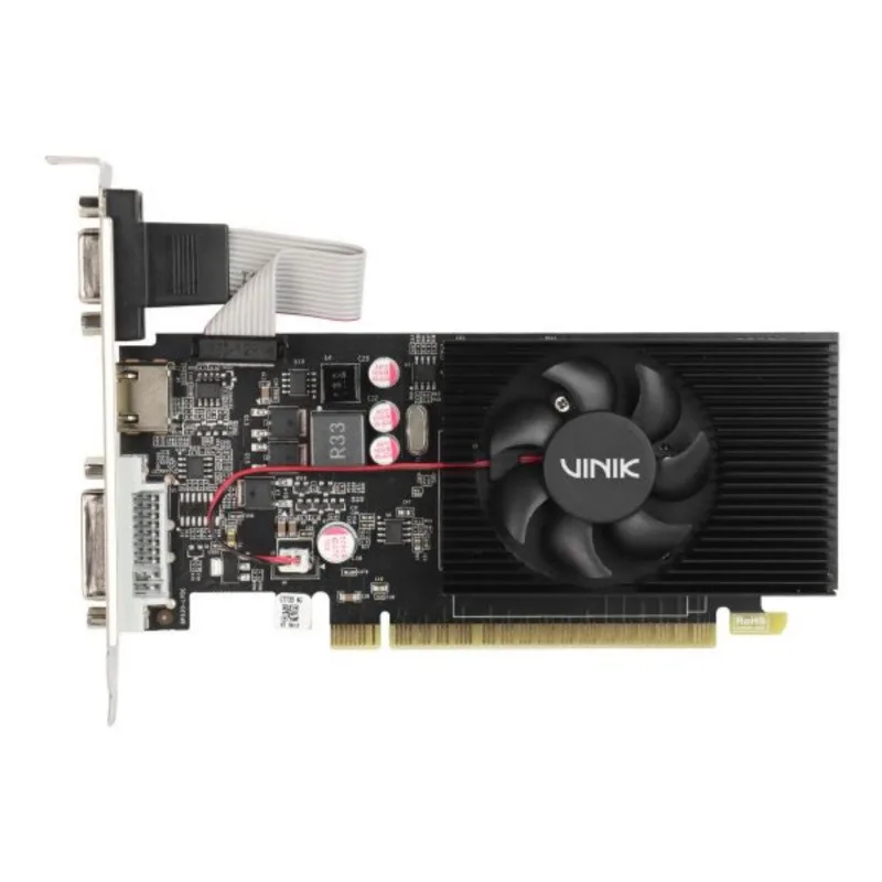 Placa De Vídeo GT 730 4GB GDDR3 Vinik Low Profile HDMI DVI VGA GPUK7304GBLP0H2 (MP)
