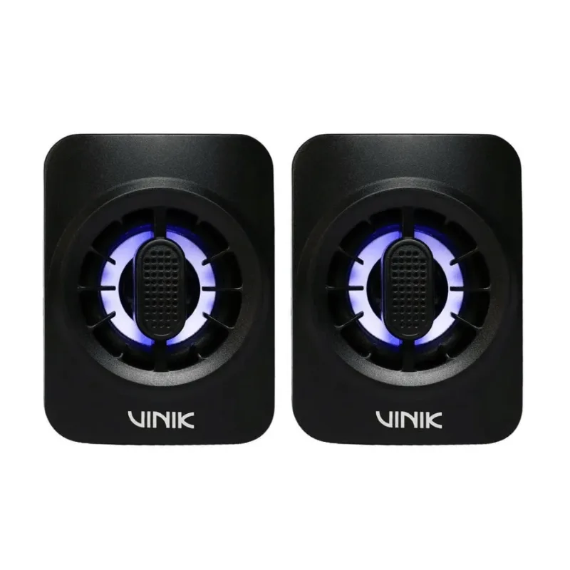 Caixa De Som Gamer Vinik Eclipse VSPKG6WEC 2.0 6W LED Rainbow USB P2 3.5mm (MP) - Vinik
