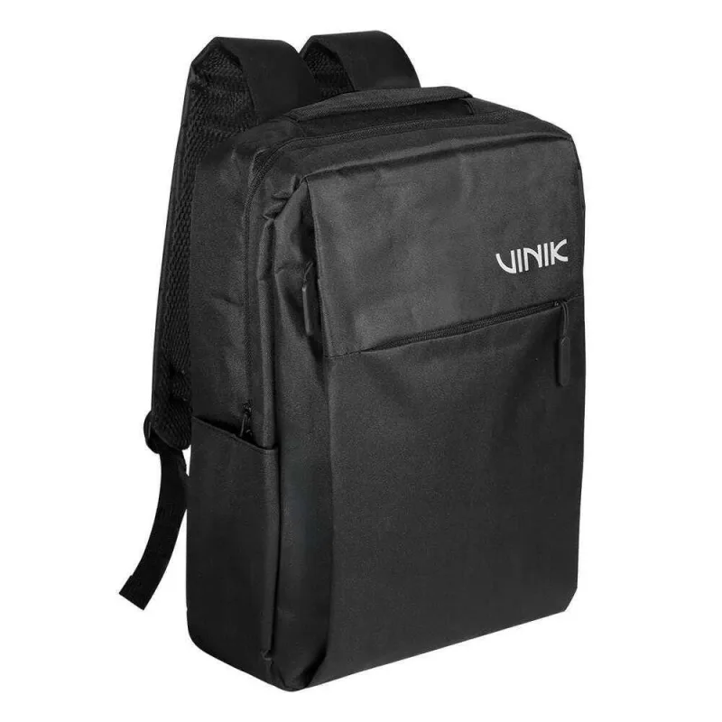 Mochila para Notebook VKBAG010 Slim com Porta USB Preta Vinik - Vinik - Agro