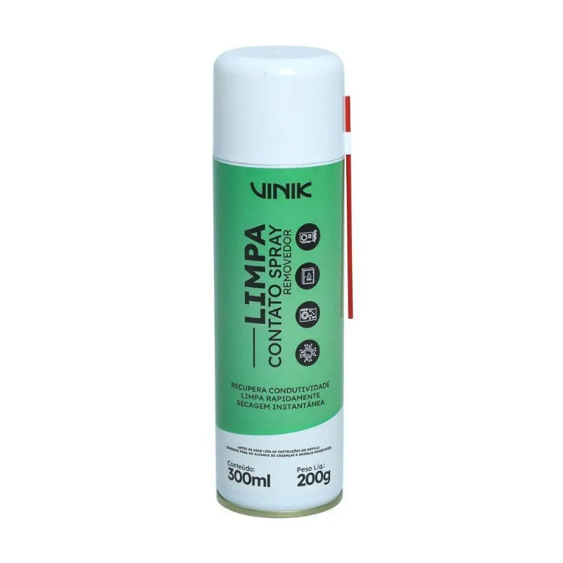 Limpa Contato Profissional Spray Vinik Para Limpeza Técnica 200g-300ml