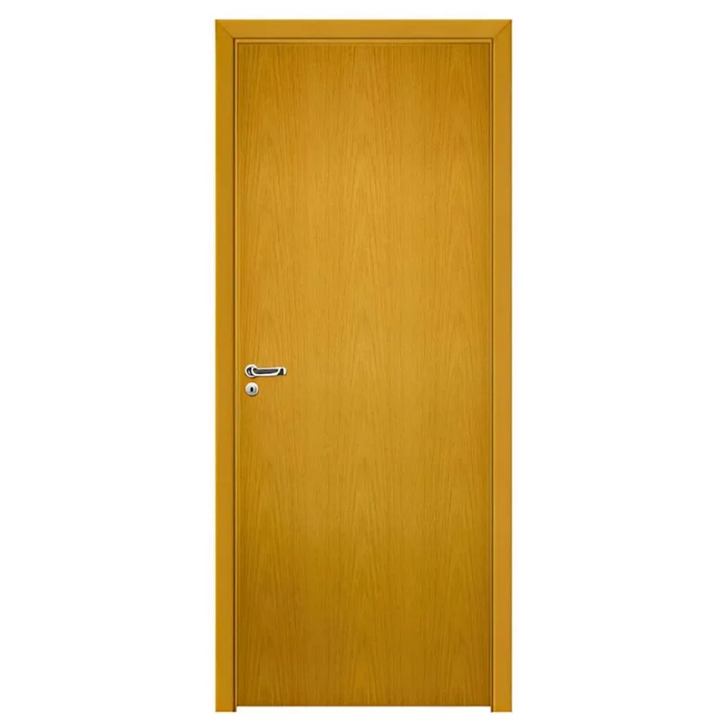 Kit Porta Completa de Giro Lisa Interna Colmeia Direita Pinhal Angelim 8 x 80 x 210cm 35mm - Pinhal