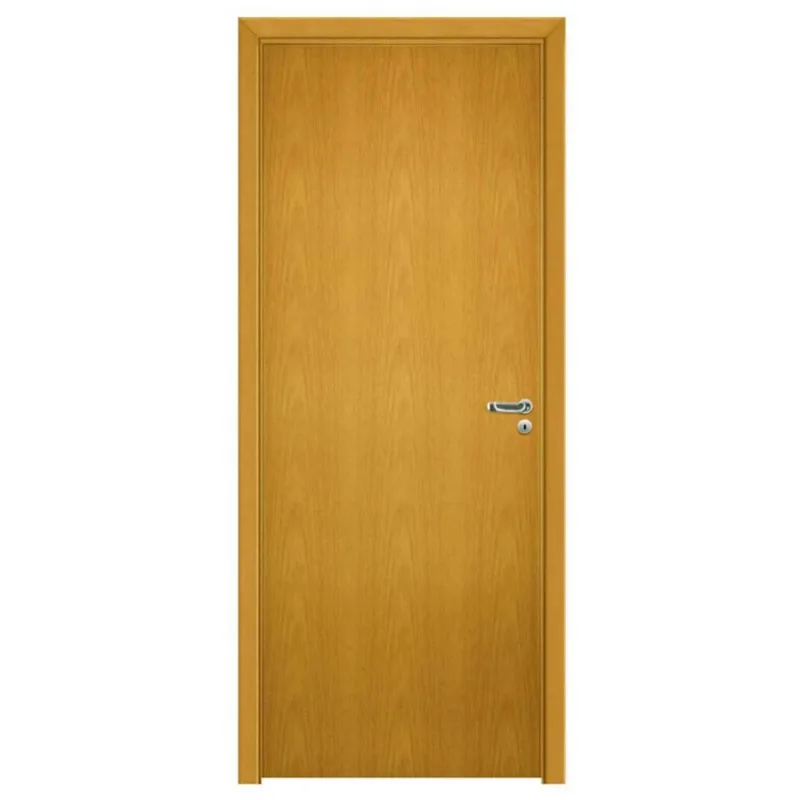 Kit Porta Completa de Giro Lisa Interna Colmeia Esquerda Pinhal Angelim 14 x 60 x 210cm 35mm - Pinhal
