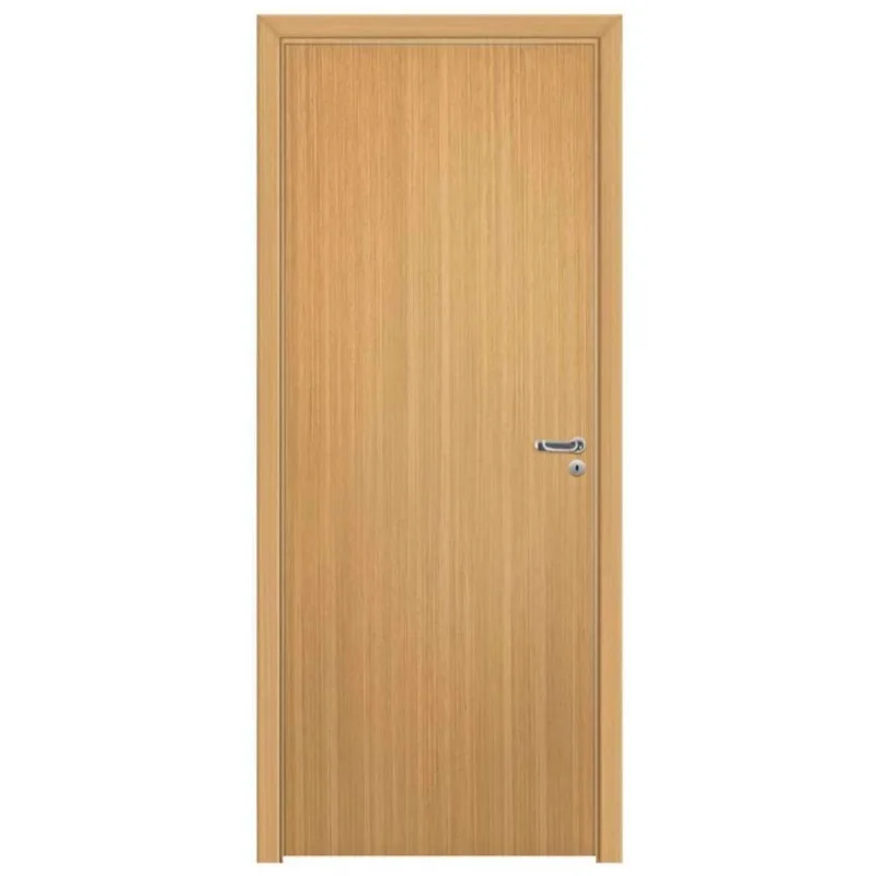 Kit Porta Completa de Giro Lisa Interna Colmeia Esquerda Pinhal Freijó Médio 14 x 80 x 210cm 35mm