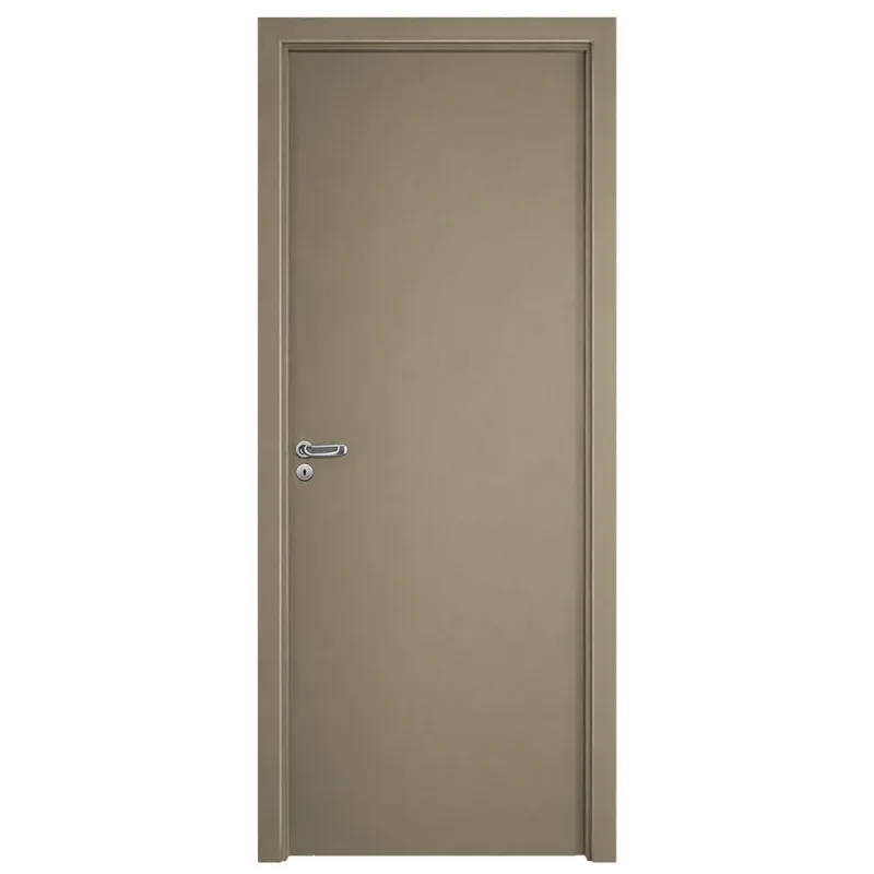 Kit Porta de Giro Lisa Interna Bondoor Direita Pinhal Gianduia 8 x 60 x 210cm 35mm - Pinhal