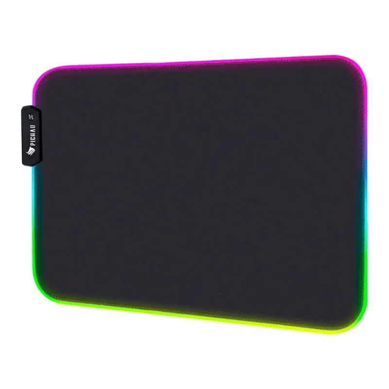 Mousepad Gamer Pichau Stellaris RGB Médio 350x300x3mm Preto - PCH-STRM-RB01