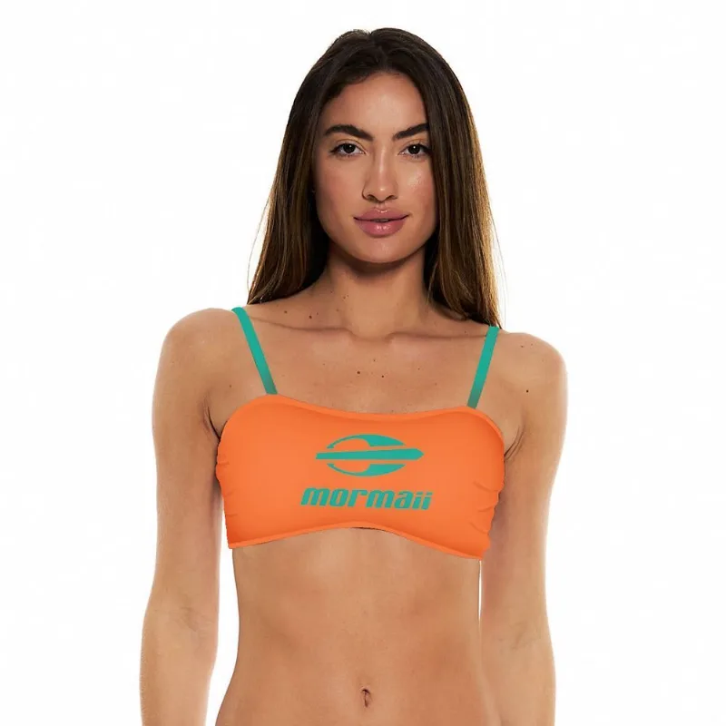 Top Biquíni Feminino Com Alça Mormaii Laranja