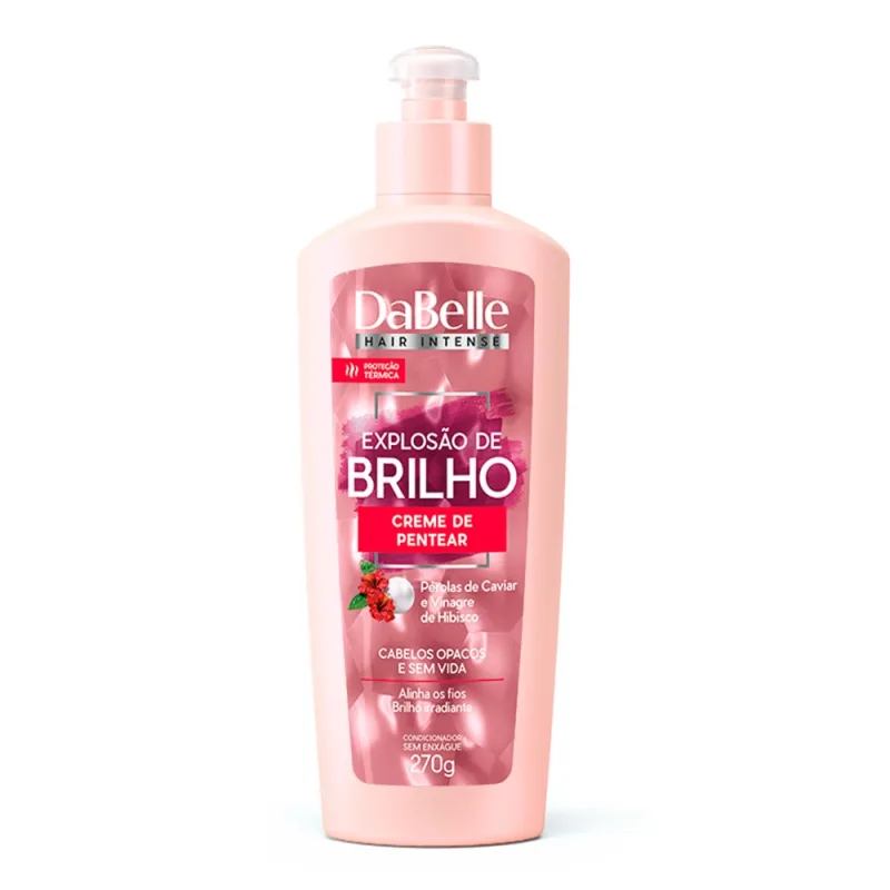 Creme para Pentear Dabelle Explosão de Brilho 270g - Dabelle