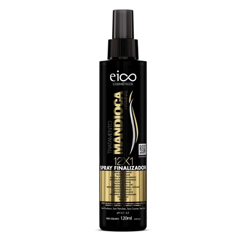 SPRAY CAPILAR EICO MANDIOCA 120ML
