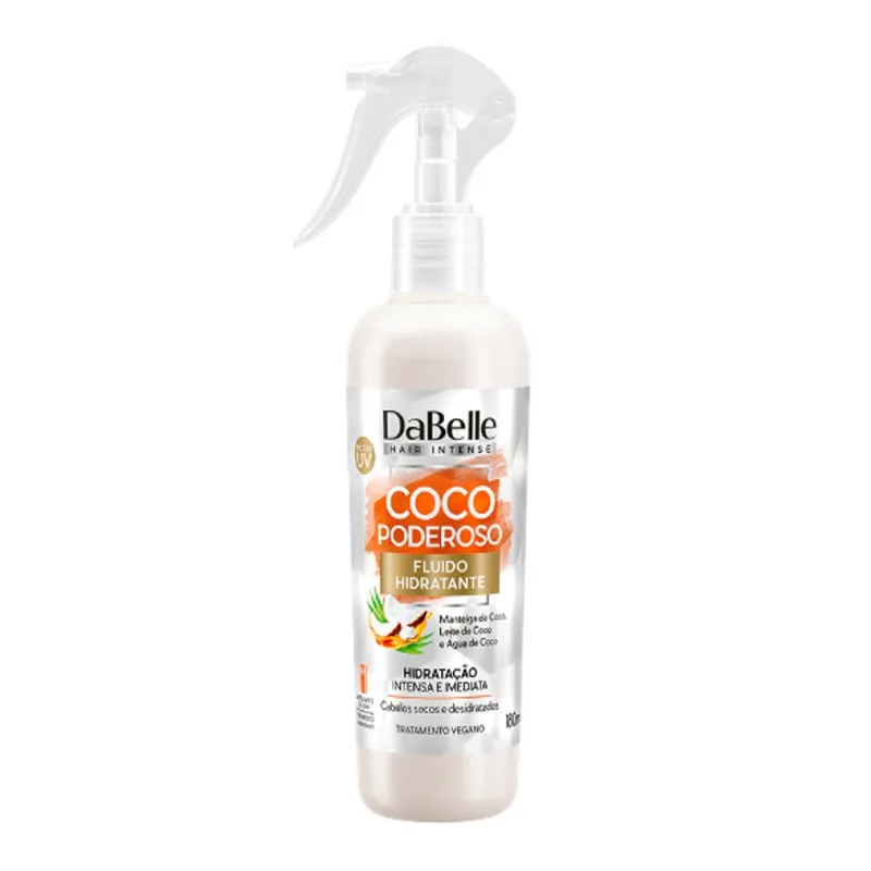 Fluído Hidratante Dabelle Coco Poderoso 180ml