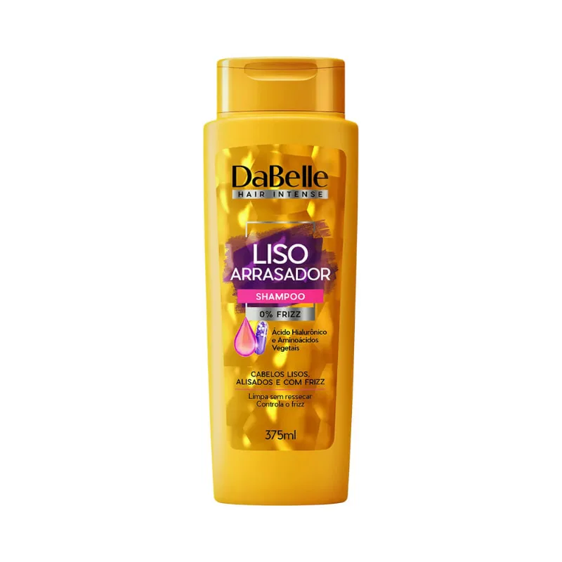 Shampoo Dabelle Liso Arrasador 375ml SH.DABELLE HAIR 375ML LISO ARRASADOR