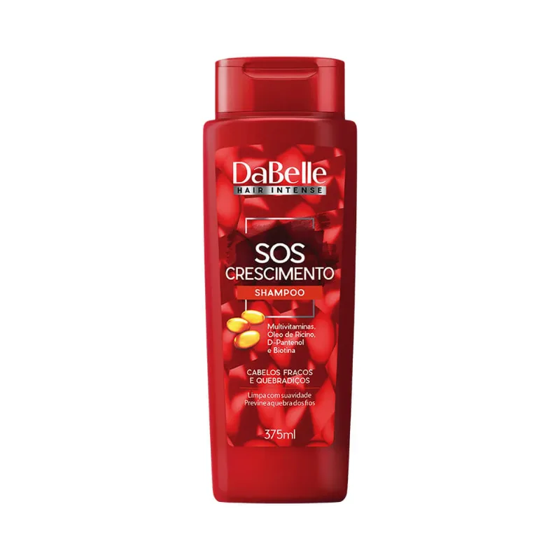 Shampoo Dabelle SOS Crescimento 375ml SH.DABELLE HAIR 375ML SOS CRESCIMENTO