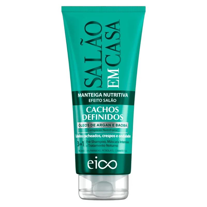 Manteiga Nutritiva Eico Cachos Definidos 190ml