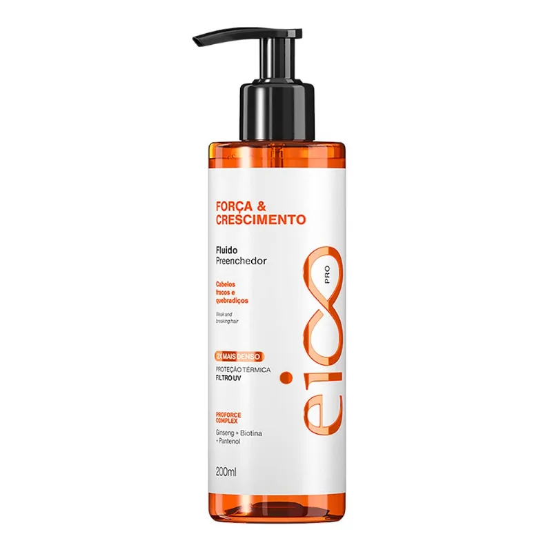 Fluido Capilar Preenchedor Eico Pro Força & Crescimento 200ml