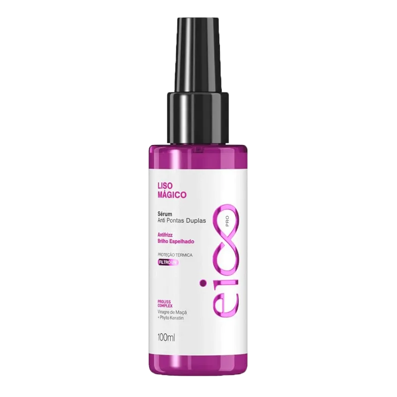 Eico Pro Liso Magico - Serum AntiFrizz 100ml - Eico Pro - Dermo E Beleza