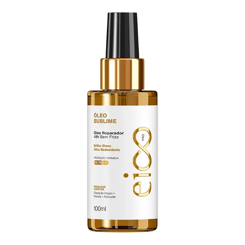 Óleo Reparador Capilar Eico Pro Óleo Sublime 100ml