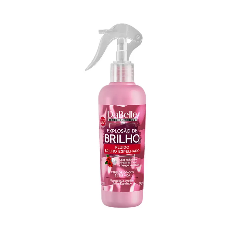 Fluido Dabelle Brilho Espelhado Explosão de Brilho 180ml Fluido Dabelle 180ml Brilho Esp.Explos.D.Brilho