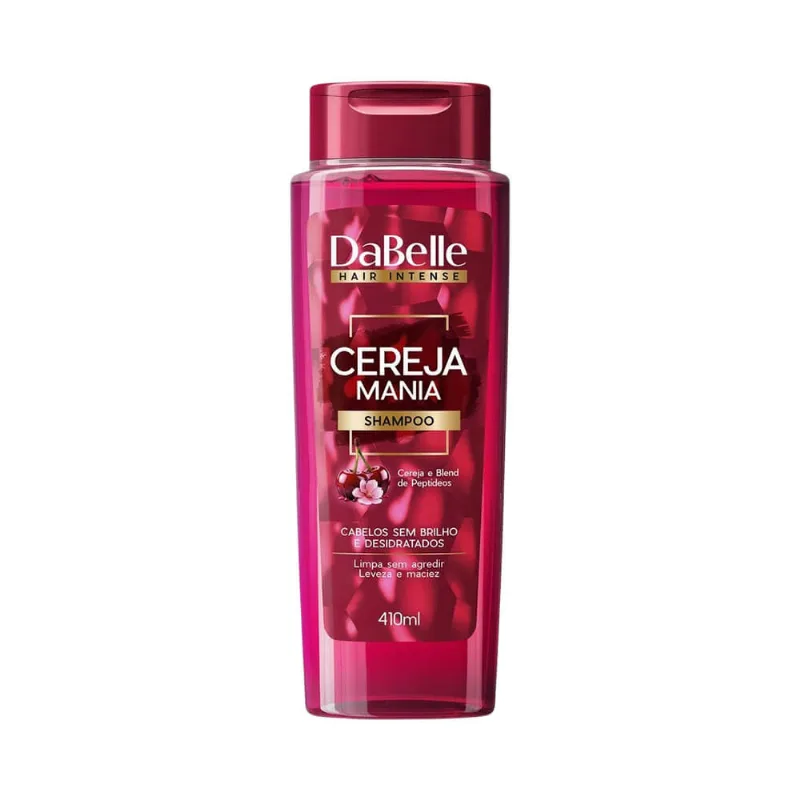 Shampoo Dabelle Cereja Mania 410ml Sh Dabelle 410ml Cereja Mania