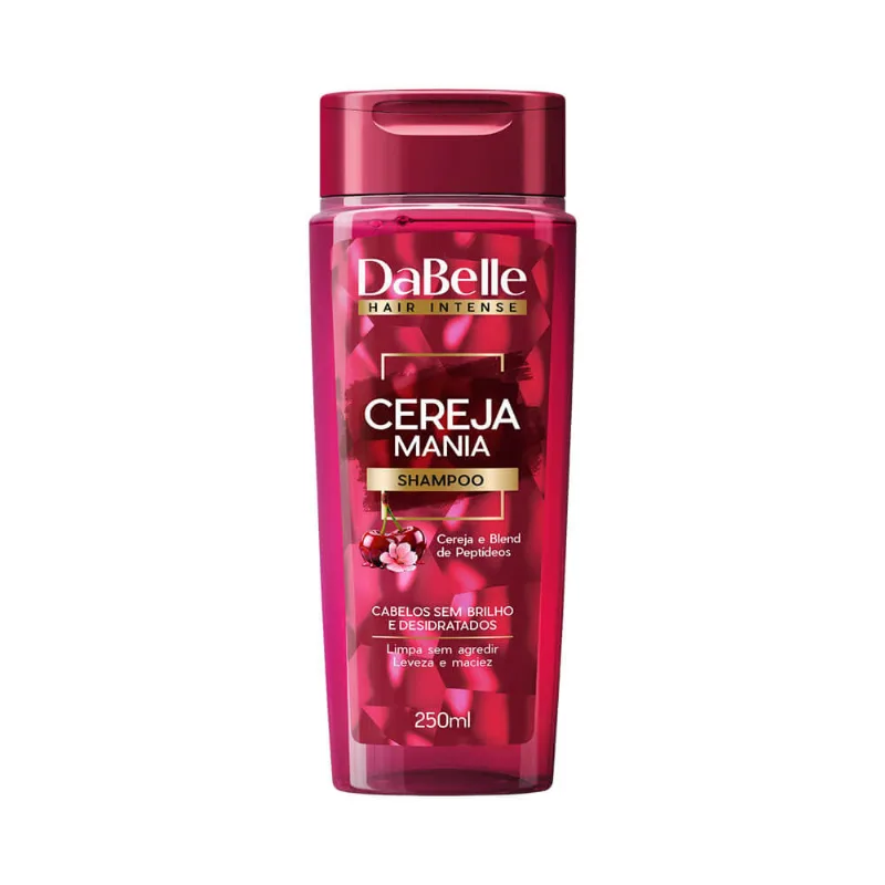 Shampoo Dabelle Cereja Mania 250ml Sh Dabelle 250ml Cereja Mania