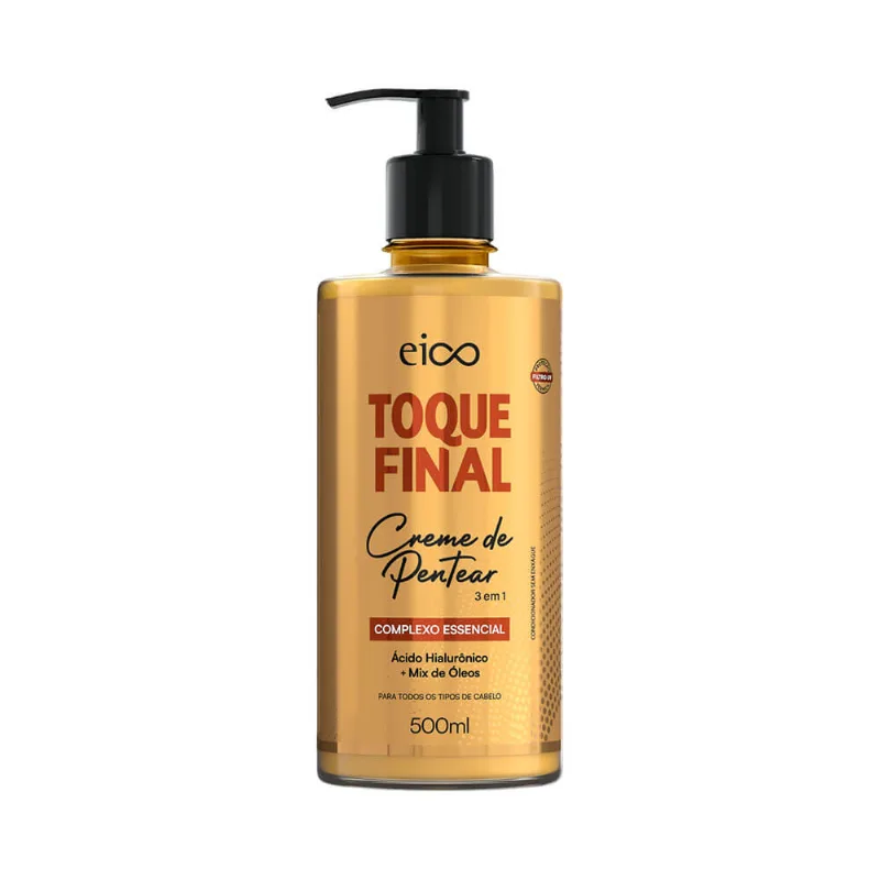 Creme de Pentear Eico Toque Final 500ml Cr Pent Eico 500ml Toque F.Compl.Essencial