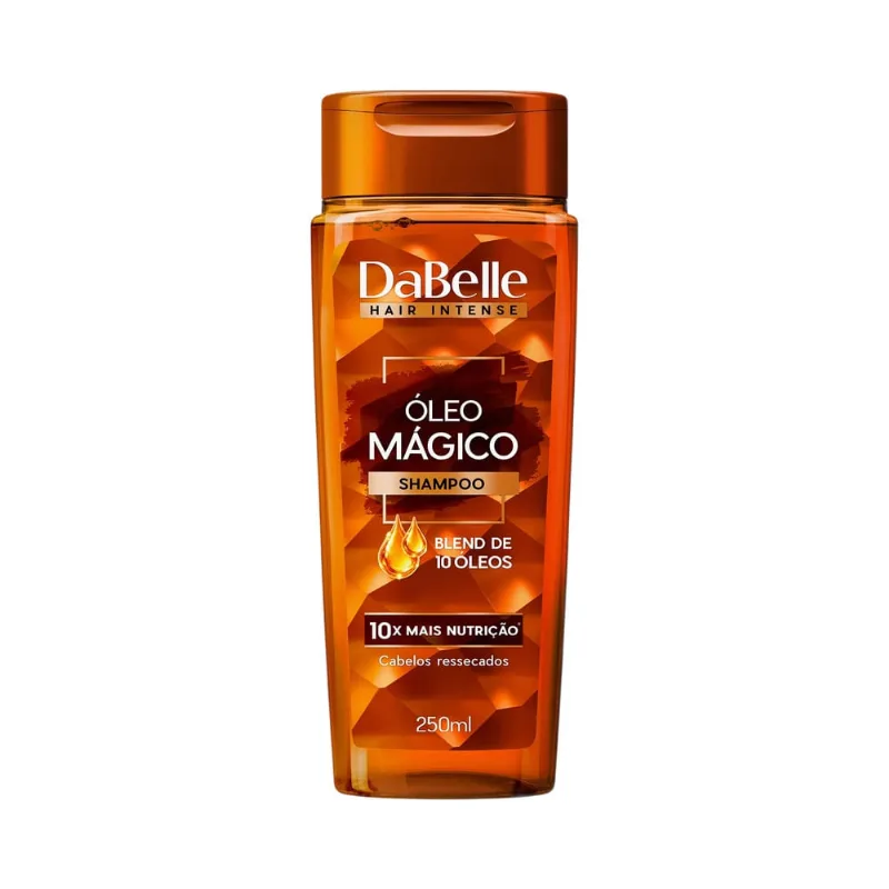 Shampoo Dabelle Óleo Mágico 250ml Sh Dabelle 250ml Oleo Magico
