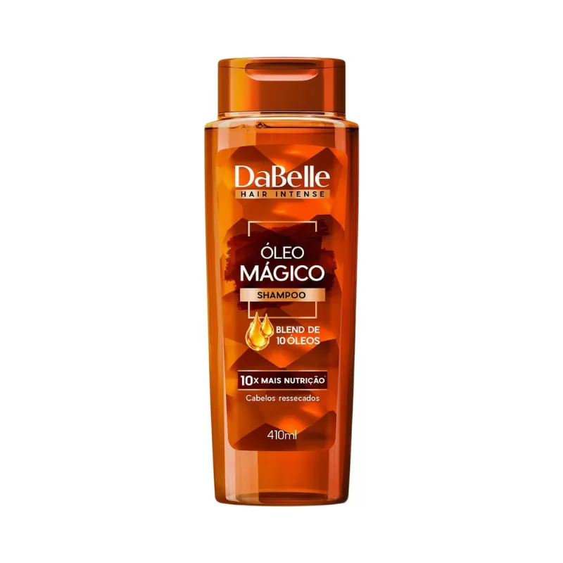 Shampoo Dabelle Óleo Mágico 410ml Sh Dabelle 410ml Oleo Magico