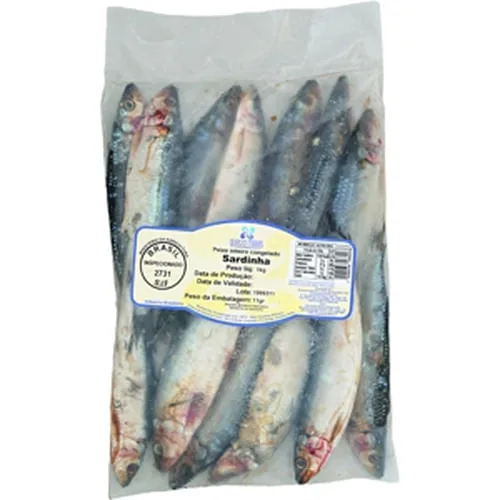 Peixe Sardinha Inteira Congelado - SEM MARCA - Peixaria