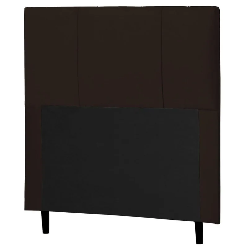 Cabeceira Donna Solteiro 90cm I02 Corano Marrom - Mpozenato