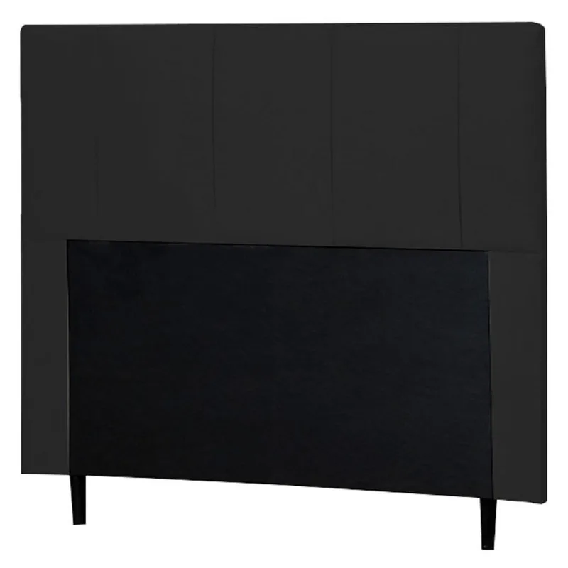 Cabeceira Donna Casal 140cm I02 Corano Preto - Mpozenato