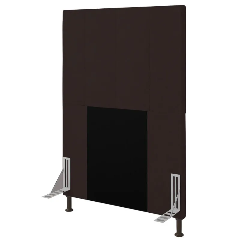 Cabeceira Cama Box Solteiro 90cm D10 Jade Corano Marrom - Mpozenato