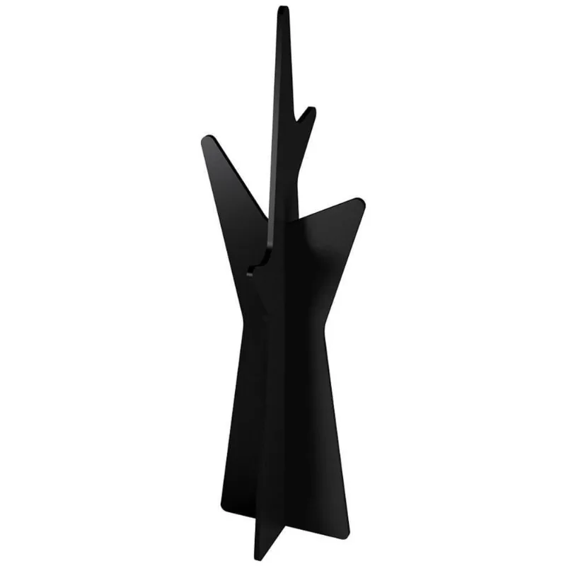 Cabideiro Mancebo Multiuso Arara 5 Pontas Mila F06 Preto
