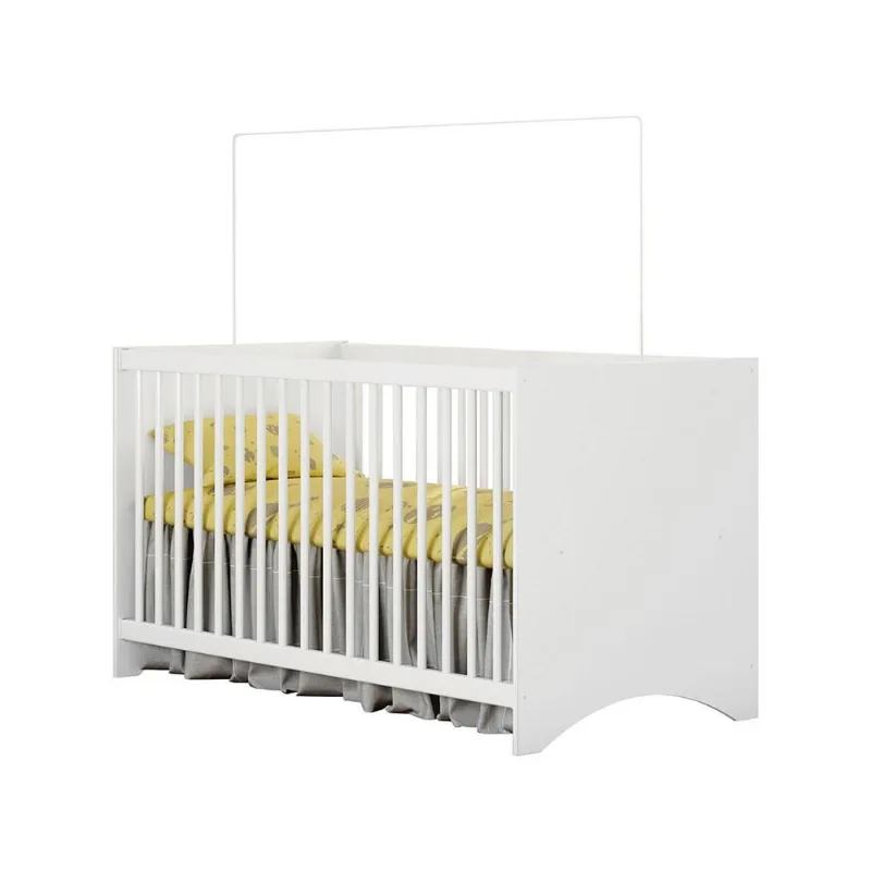 Berço Simples Certificado Pelo Inmetro Gutti Liv M08 Branco - Mpozenato