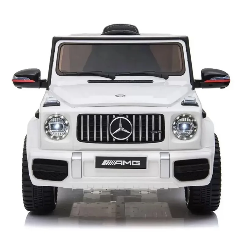 Mini Carro Elétrico 12v Mercedes Amg G63 Branco Importway
