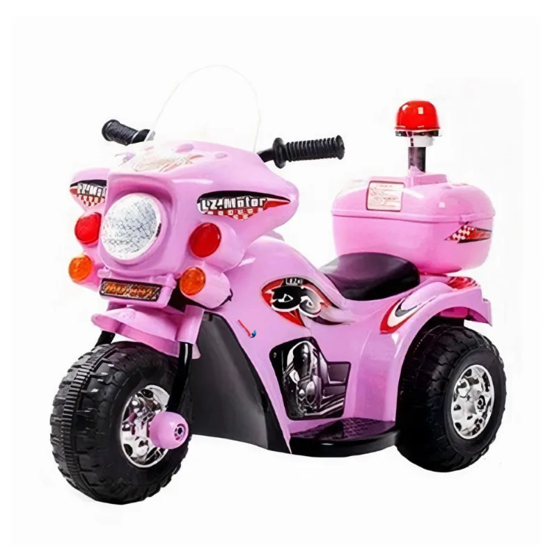 Mini moto eletrica infantil triciclo bateria recarregável 6V