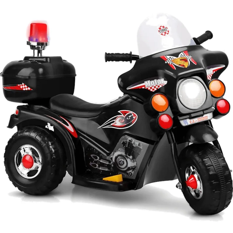 Moto Eletrica Infantil Importway Motorcycle 6v Preta