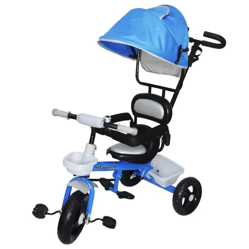 Triciclo Infantil com Capota BW084AZ - Azul Triciclo Infantil com Capota BW084AZ - Azul